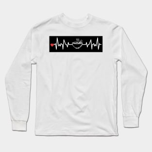 Heart Beats For Ramen Long Sleeve T-Shirt